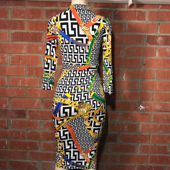 🌺Chain Me Midi Dress - Picture 6 of 7